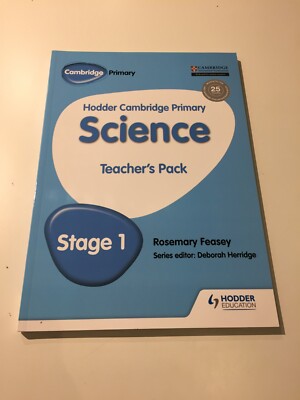 Hodder Cambridge Primary Science Teacher's Pack Stage 1