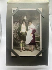 PHOTO ALUBM OF GERMANY PHOTOS, POST CARDS, & POST CARDS WITH MESSAGES & STAMPS