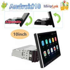 1 din Android 10 Car Stereo Video GPS WiFi MP5 Player Radio 10.1" Touch Screen