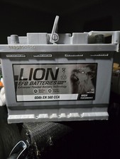 Fiat 500 2010 batería de arranque de parada 