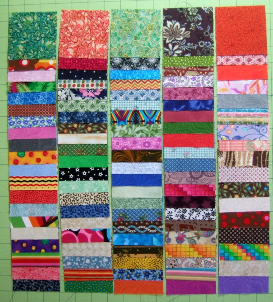 100 3" Pre Cut Quilt Quilting Squares NO DUPLICATES Patterns May Vary