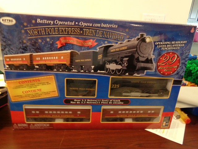 the north pole express train set
