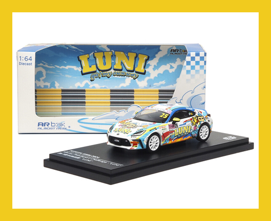 2025 AR Box 1/64 TOYOTA GR86 2024 Macau Roadsport Challenge 