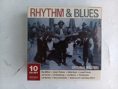 CD, Rhythm & Blues, Original Masters, 9er Box, CD 1 fehlt