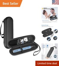 Compact  Protective Electric Toothbrush Travel Case - Mesh Pocket Included