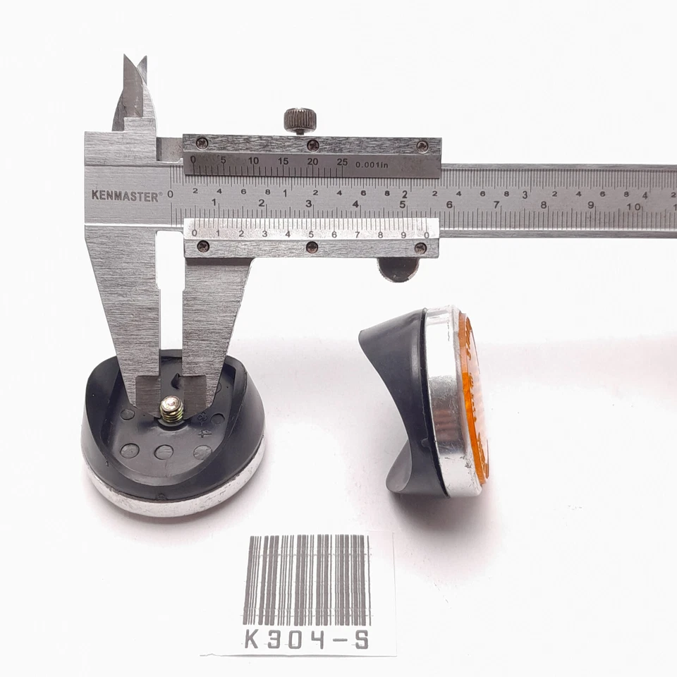 Reflectores de horquilla delanteros con goma Honda CB100 CB125 175 CA175 SL175 S90Z NUEVO #3 Foto 4 de 4