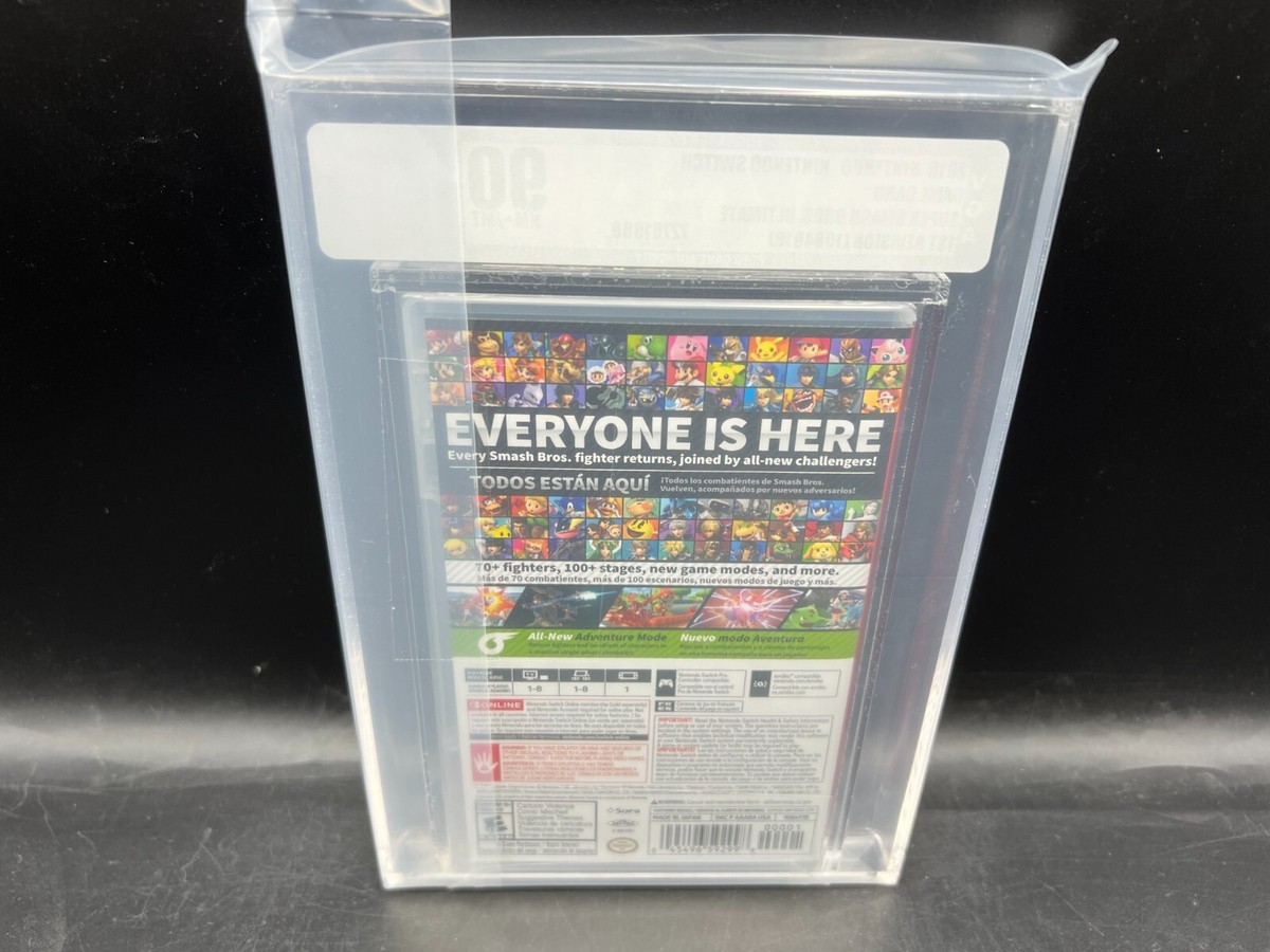 Super Smash Bros. Ultimate Nintendo Switch VGA 90 FACTORY SEALED