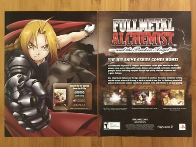 Full Metal Alchemist Broken Angel PS2 2005 Print Ad/Poster Official Anime Art