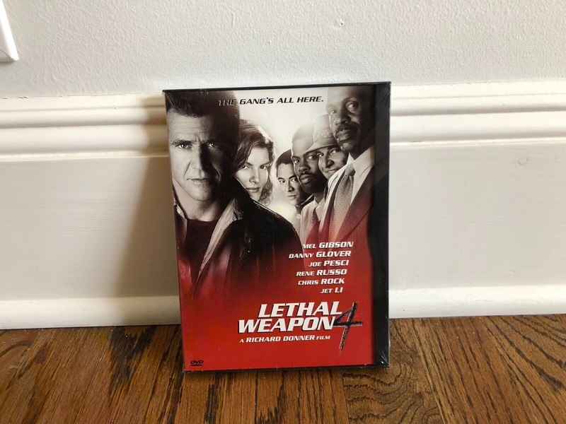 Lethal Weapon 4 (Brand new DVD, 1998, still in shrinkwrwap)