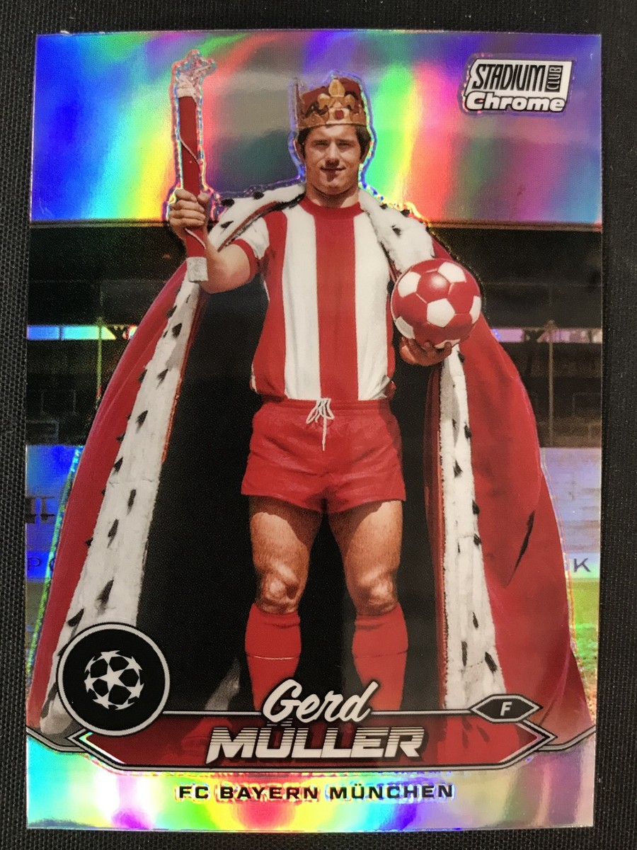 253★サッカー★gerd muller★prostars★フィギュア 2023-24 Topps Chrome UEFA GERD MULLER Starball Debut
