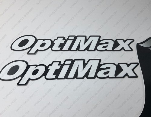 Mercury 150hp Optimax SaltWater outboard engine decals BLUE sticker set - Bild 5 von 7