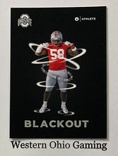 2023 ONIT Athlete Ohio State Buckeyes Ty Hamilton #246 Presale Blackout Silver