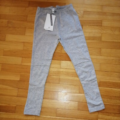 Neu Mädchen Bellybutton Leggings Hellgrau Gr.104 Etikett CO EL raffinierte Knie