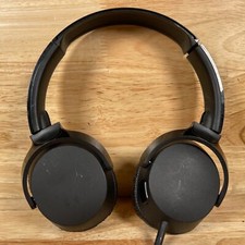 Skullcandy Riff S5PXY Black Wired USB Adjustable Headband On the Ear Headphone