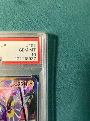 PSA 10 Pokemon Card Miraidon ex SAR 102/078 Violet EX SV1V