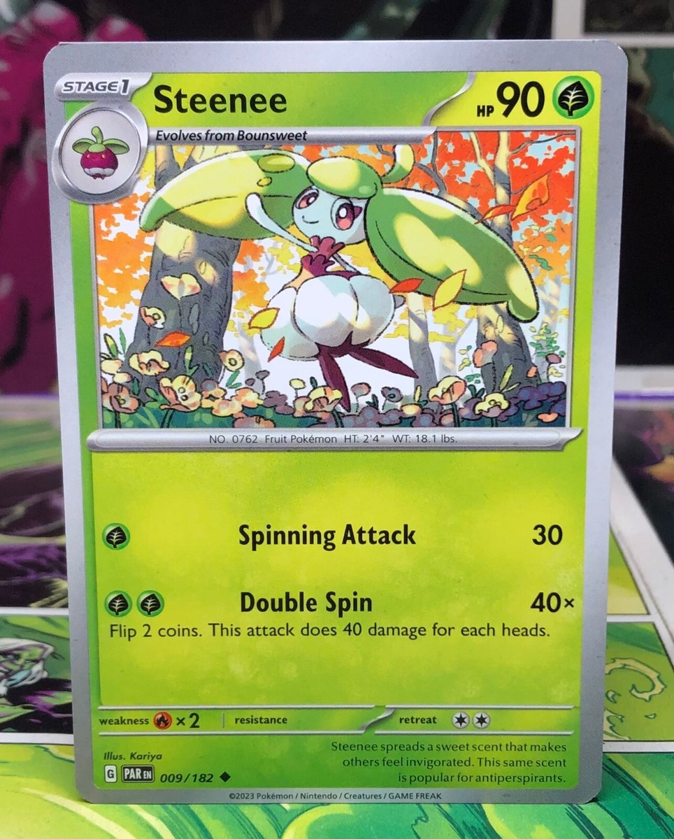 化石　C-９ Pokemon TCG Paradox Rift Steenee 9/182 - Base Card | eBay
