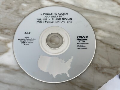 2001-2004 Nissan Pathfinder Infiniti QX4 I35 Navigation DVD
