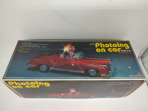 + Foto de colección a batería de hojalata en coche acción misteriosa con caja ME 630 - Imagen 3 de 7