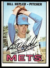 1967 Topps #144 Bill Hepler