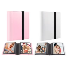 Aevdor Small Photo Album 4x6, 2 Packs, Holds 64 Photos, Black, 5.9 x 0.8 x 7 ...