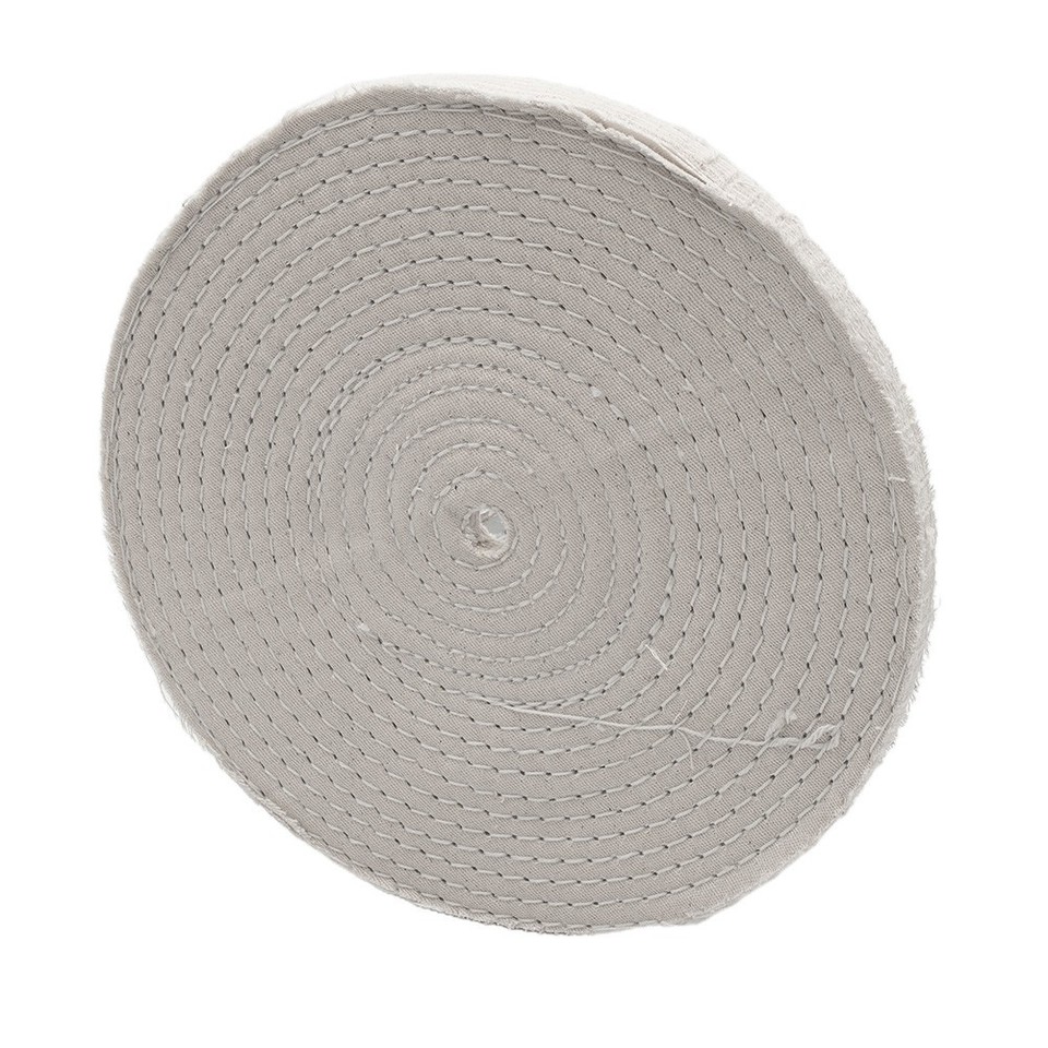 200mm 8 Inch Cloth Buffing Polishing Wheel Mop Bench Grinder Buffer ...