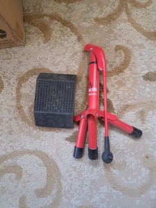 Wilson Pro Kick Football Holder Red Adjustable &  Field Goal Training & Tee