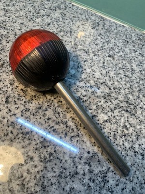 Vintage Creative Tools Easy Driver Ratchet Tool Screwdriver Easy Grip Red Black