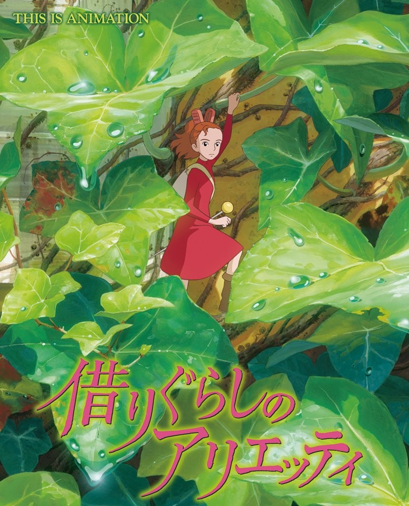 This is Animation The Borrower Arrietty book form JP