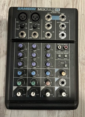 Samson Mixpad4 - Tested And Working