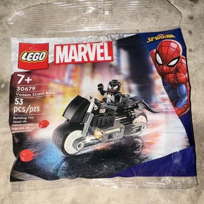 LEGO Marvel Spider-Man 30679 Venom Street Bike Polybag Complete Set 53pc 7+