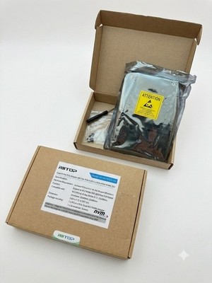 RIITOP Quad M.2 NVMe PCIe Adapter 4-Port PCIe 4.0/3.0 x16 w/ Fan | NIB