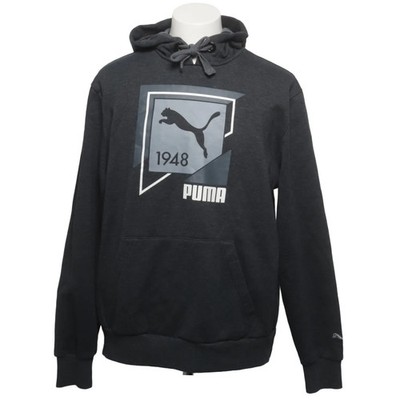 Puma, Kapuzenpullover, Größe: XL, Grau, Baumwolle/Elasthan/Polyester, Print #QQE