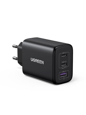 USB C Ladegerät 65W 3-Port USB-C Netzteil PPS Schnellladegerät PD Charger 60W...