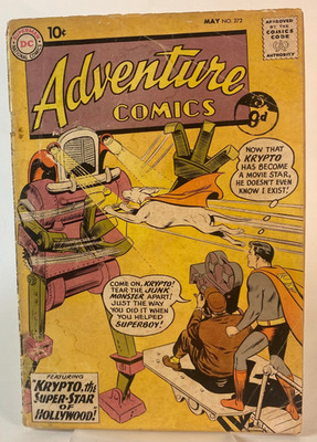 Adventure Comics #272  1960 Low grade reader