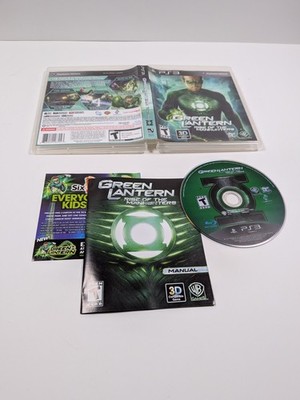 Green Lantern: Rise of the Manhunters (Sony PlayStation 3 PS3, 2011) CIB Tested