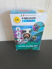 Head Sport Full Face Snorkeling Mask Underwater Ocean Reef Size S/M NEW