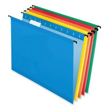 Esselte 615215ASST Pendaflex Hanging Folders Assorted Colors 20/Box