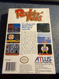 Rockin' Kats - Nintendo (NES) - with Box - No Manual - Rocking Cats