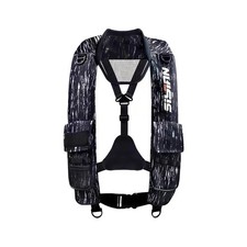 Portable Sea Fishing Vest Pockets Auto Manual Inflatable Life Jacket Luya Adult
