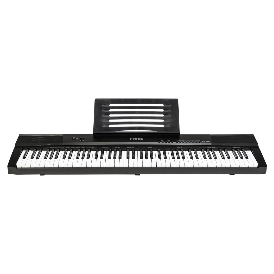 DP-88 Pianoforte da palco, 88 tasti, 32 polifonia, 140 suoni, 16 canzoni, dinamismo di battuta - Immagine 2 di 4