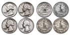 $1 Face Value 1932-1964 Washington SILVER QUARTER P D S Mint USA Coin 90% 🔥🔥