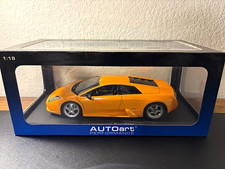 Mint AUTOart Performance Lamborghini Murciélago Orange 1:18 Scale Diecast Car