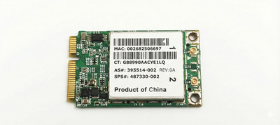 HP Broadcom BCM4312 802.11b/g Wireless WiFi Card Half Mini PCI-E | SPS 487330-00