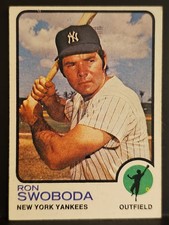 1973 Topps #314 Ron Swoboda YANKEES 