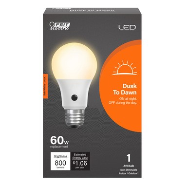 LED A19 E26 SW 60W DIM
