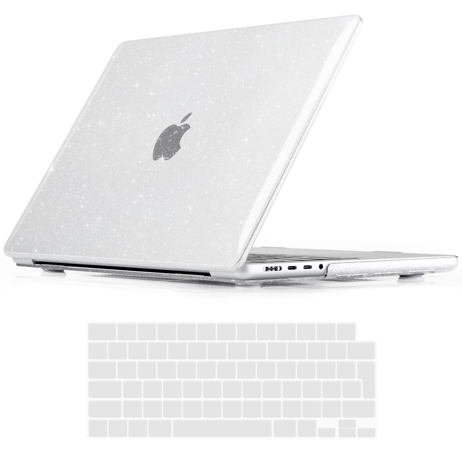 iNeseon Custodia Compatibile con 2021-2024 MacBook Pro 14 Pollici M4 M3 (P9h)