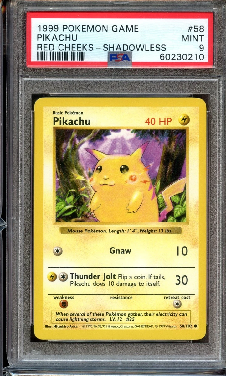英版ピカチュウ PokeTour1999 - PSA MINT9 / 4968 Pikachu Pokémon TCG Professional Sports Authenticator (PSA) Grade