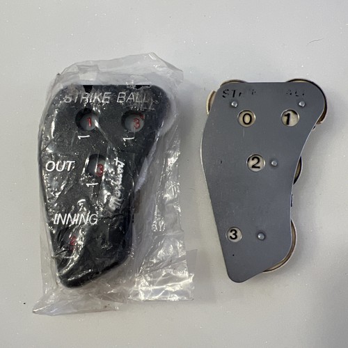 Pair (2) Markwort Umpire Count Indicator - 1 Metal and 1 plastic - Coach/Umpire