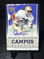 2006 Fleer Ultra - Raghib Rocket Ismail Campus Classics Signatures Auto /25