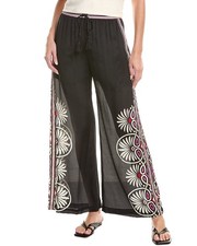 Johnny Was Valerie Easy Silk-Blend Pant Women's